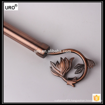 good quality 0.4/0.5/0.6mm thickness flat curtain rod